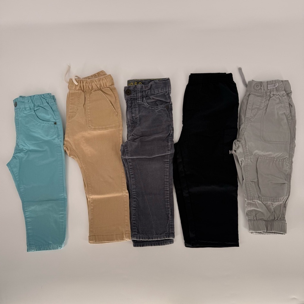 Lot of 4 Baby Boy Pants Size 18-24m